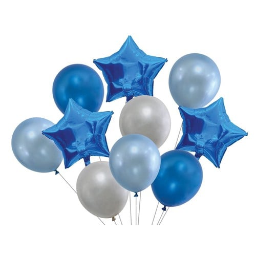 Baloni Plavi I Bijeli 10Kom