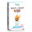 Power Health Multi + Multi Kids Stevia - Πολυβιταμίνη για Παιδά με Στέβια, 30 chew. tabs