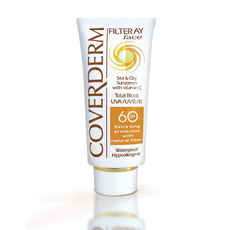 Coverderm Filteray Face Tinted Light Beige SPF60 Α