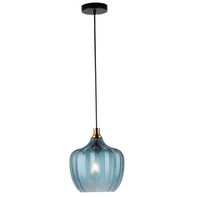 Pendant Light D24 Glass 1Xε27 Μαχ 40W