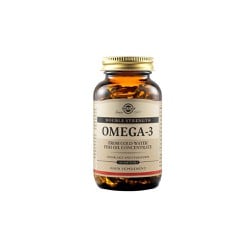 Solgar Omega-3 Double Strength 700mg Nutritional Supplement For Brain & Cardiovascular Health 120 Softgels