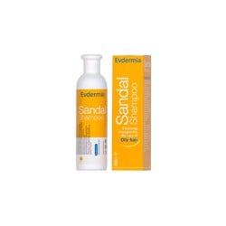 Evdermia Sandal Shampoo Σμηγματορρυθμιστικό Σαμπουάν Για Λιπαρά Μαλλιά 250ml