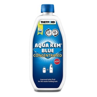 Συμπυκνωμένο Χημικό Υγρό Aqua Kem Blue, 780 ml