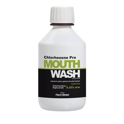 Frezyderm - Mouth Wash Chlorhexene Pro Στοματικό Διάλυμα Κατά της Μικροβιακής Πλάκας - 250ml