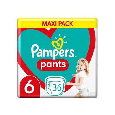 Pampers Pants Maxi Pack No 6 (15+ kg) 36τμχ