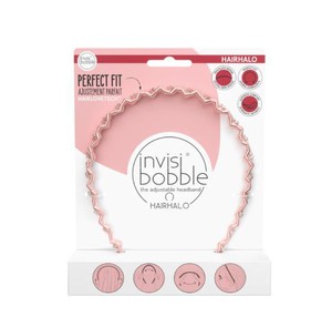 Invisibobble Hairhalo Headband Pink Sparkle-Στέκα 