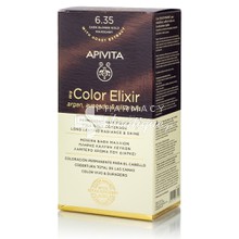 Apivita My Color Elixir - 6.35 Ξανθό Σκούρο Μελί Μαονί, 50ml