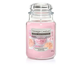 Yankee Candle Home Inspiration Αρωματικό κερί σε γυάλινο δοχείο Sugared Blossom 538gr