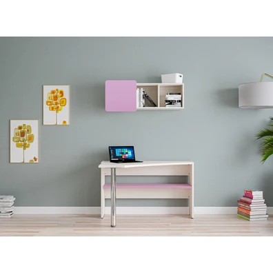 Σετ Γραφείο Nuvola Mε Εταζέρα Nuvola 1 118x62x77cm