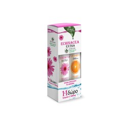 Power Health Echinacea Extra Mε Γλυκαντικό Από Στέβια 24 Αναβράζοντα Δισκία + Δώρο Vitamin C 500mg 20 Αναβράζοντα Δισκία