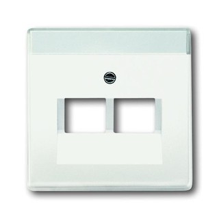 RJ45 Socket Plate White 1803-02-884 46015