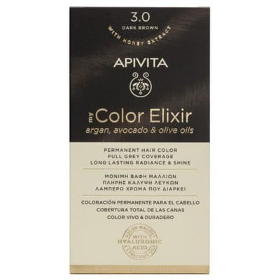 Apivita My Color Elixir 3.0 Dark Brown Hair Dye