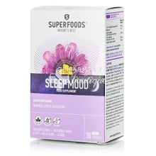 Superfoods Sleep Mood - Αϋπνία / Χαλάρωση / Άγχος, 30 caps