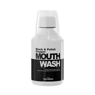 Frezyderm Black & Polish Oxygen Mouthwash 250ml
