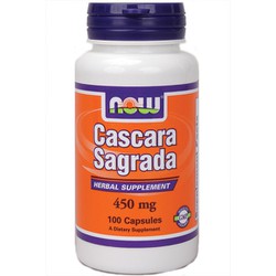 Now Cascara Sagrada 450 mg 100 Caps