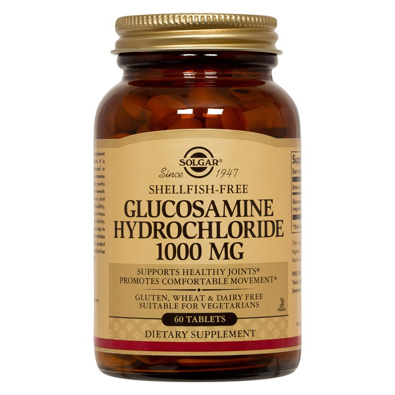 Glucosamine HCl 1000mg (Shellfish-Free) tablets