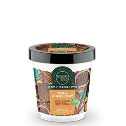 Organic Shop by Natura Siberica Body Desserts Vanilla Whipped Cream Βανίλια Σαντιγύ Ενυδατική Κρέμα Σώματος, 450ml