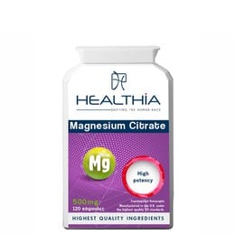 Healthia Magnesium Citrate 500mg 120caps
