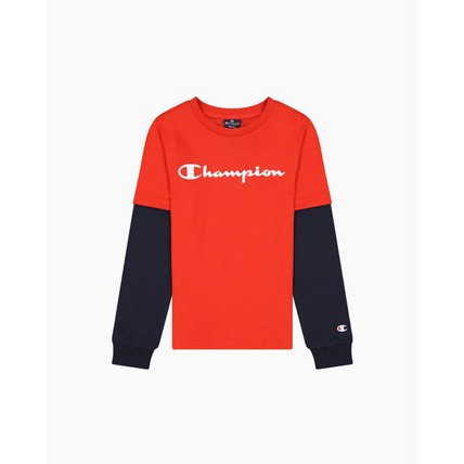 Champion Boys Long Sleeve T-Shirt (305367-RS062)