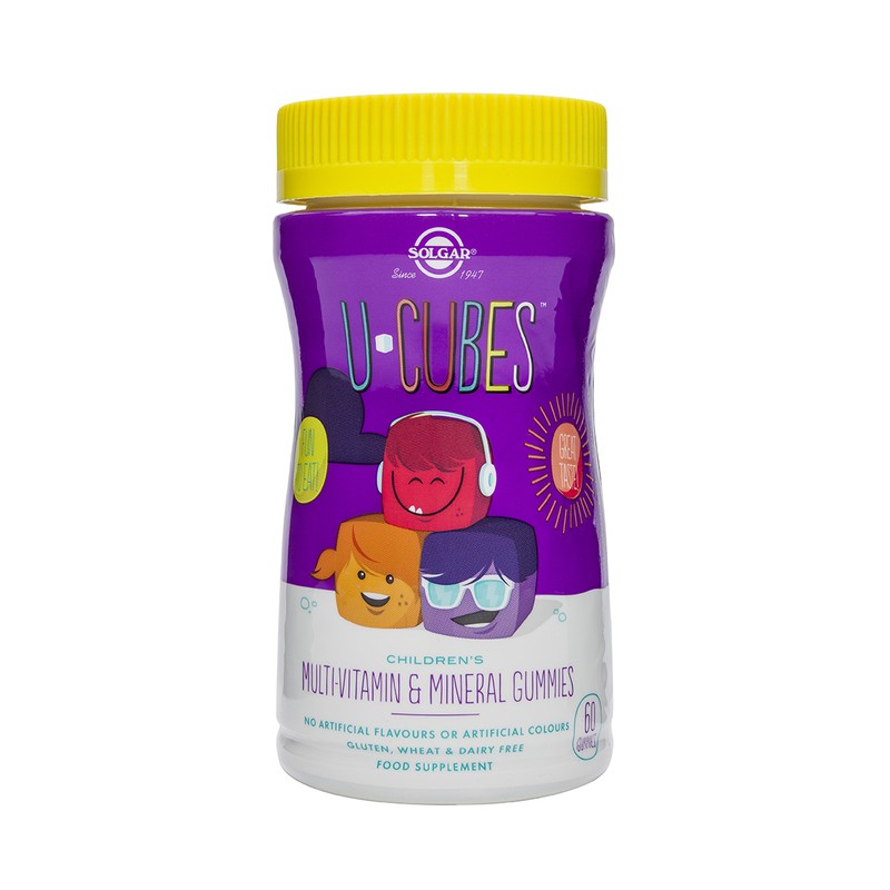 U-Cubes ™ Children's Multi-Vitamin & Mineral Gummies