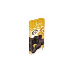 Wish Delicious Chocolate Σοκολάτας Υγείας Mε Πορτοκάλι Mε Γλυκαντικά Μαλτιτόλης 1 τεμάχιο