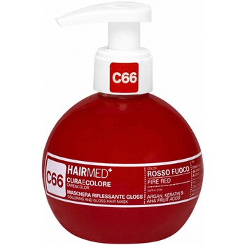 HAIRMED C66 FIRE RED CARE & COLOR GLOSS MASK 200ml