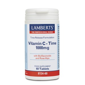 LAMBERTS Vitamin C-Time 1000mg 60ταμπλέτες