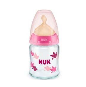 Nuk First Choice Temperature Control Glass Bottle 