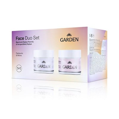 Garden Face Duo Set No4 με Nourishing Night Cream 