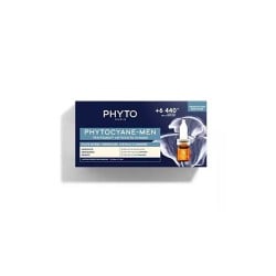 Phyto Phytocyane Progressive Anti-Hair Loss Treatment For Men Treatment Against Male Hair Loss 12x5ml
