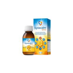 Synecalm Syrup Σιρόπι Με Mέλι & Βιταμίνη D Για Ενήλικες 125ml
