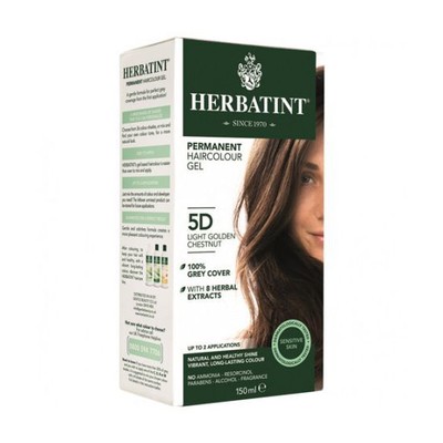 HERBATINT Βαφή Μαλλιών Νο.5D Καστανό Ανοιχτό Χρυσαφί