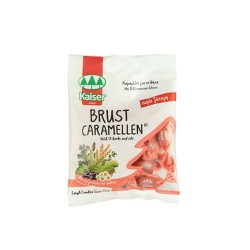Kaiser Brust Caramellen Καραμέλες Για Το Βήχα Με 15 Βότανα & Έλαια 60gr