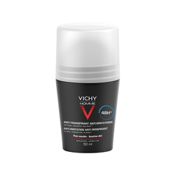 Vichy Homme 48h Deodorant Roll-on for Sensitive Skin 50ml