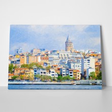 Istanbul oil painting 738745393 a
