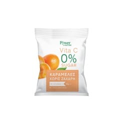 Power Health Vita C 0% Sugar Καραμέλες Με Βιταμίνη C 50gr