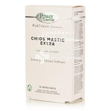 Power Health Platinum Chios Mastic Extra - Στομαχικές Διαταραχές, 14 φακελάκια