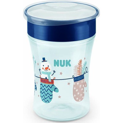 NUK Magic Cup Snow Με Καινοτόμο Χείλος  Από 8 Μηνών Σε Μπλε Χρώμα 250ml