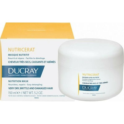 DUCRAY Nutricerat Intense Nutrition Mask Μάσκα Εντατικής Θρέψης Για Ξηρά & Ταλαιπωρημένα Μαλλιά 150ml