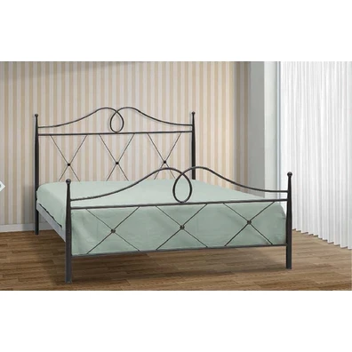 Κρεβάτι Μεταλλικό MetalFurniture Αθηνά 160x200 Με 