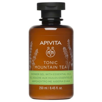Apivita Τonic Mountain Tea Αφρόλουτρο Με Αιθέρια Έ