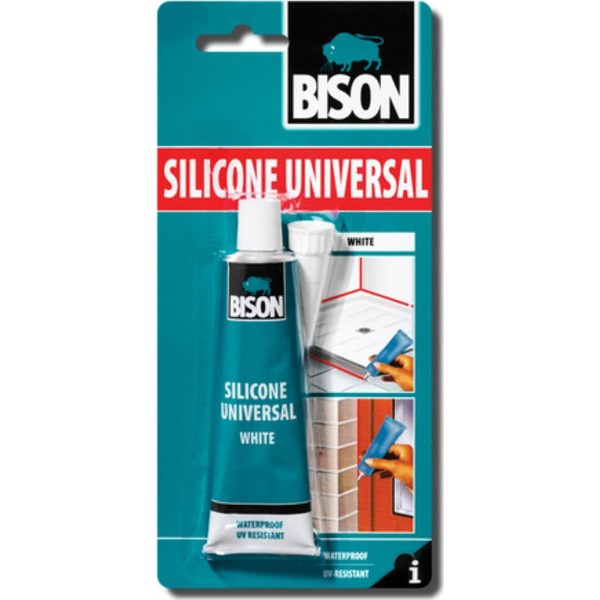 Bison Silicone Universal Λευκή 60ml