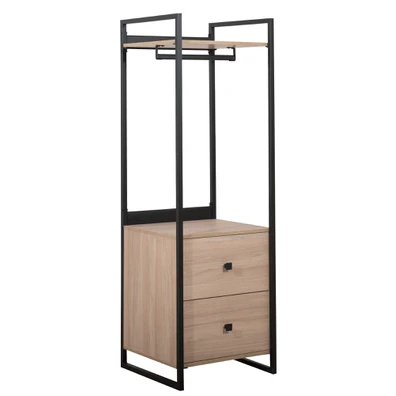 Ντουλάπα Μεταλλική με 2 Συρτάρια 60x55x190cm Koupp