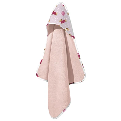 Βρεφικό Μπουρνούζι Κάπα pet Fuchsia 75x75 Saint Cl