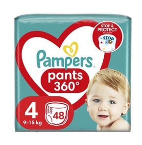 Pampers Pants Size 4 (9-15kg), 48 Pants - Diapers