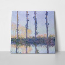 Monet   four trees.