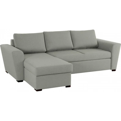 Stanford Corner sofa bed with storage Light Grey