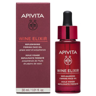 Apivita Wine Elixir Λάδι Προσώπου Για Αναδόμηση & 