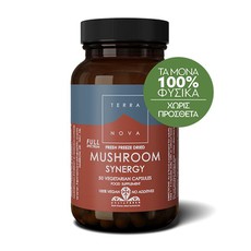 Terranova Mushroom Synergy Συμπλήρωμα Διατροφής 50