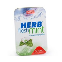 Herb Fresh Mint 20gr - Κουφετοκαραμέλες Για Τη Στο